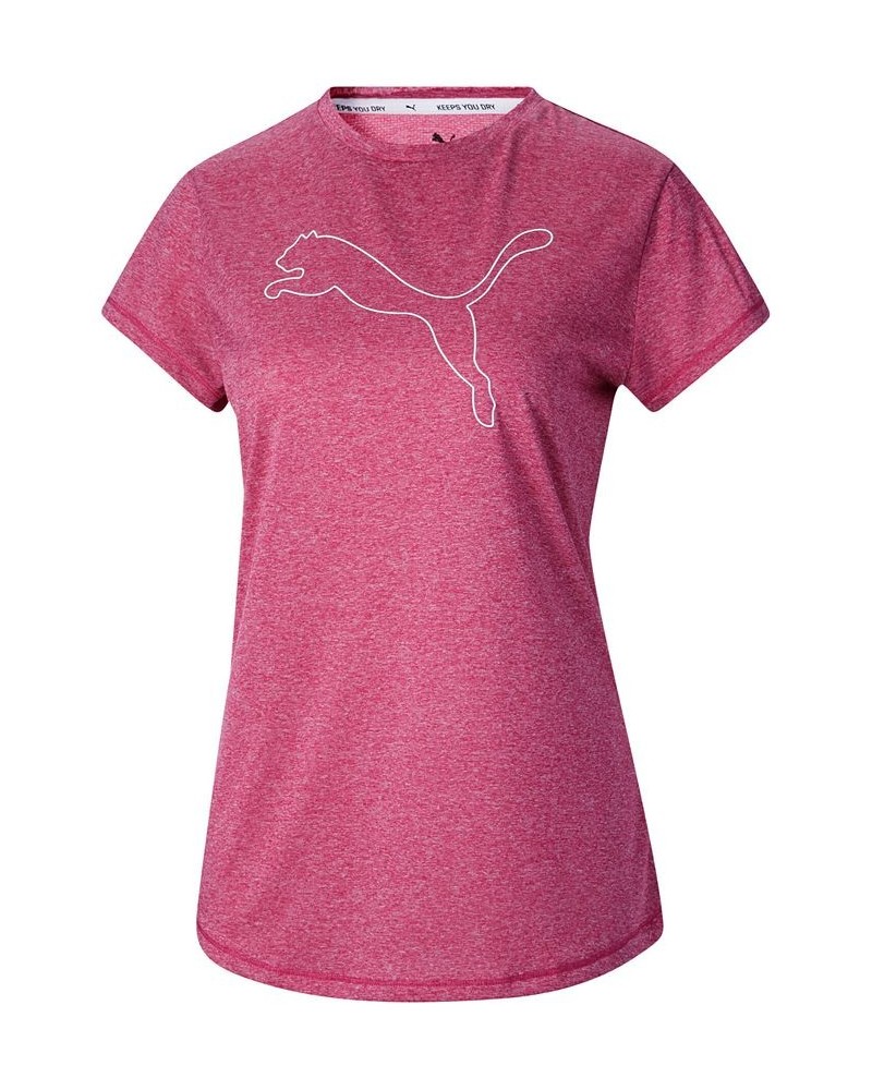 Women's RTG Heather Logo T-Shirt Pink $13.75 Tops