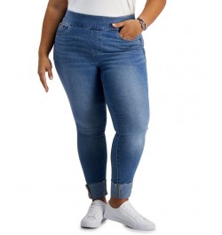 TH Flex Plus Size Gramercy Pull-On Skinny Jeans Chesapeake Wash $33.46 Jeans