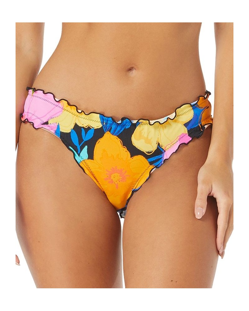 Nixie Printed Ruffle-Edge Bikini Top & Bottoms Multi $20.70 Swimsuits