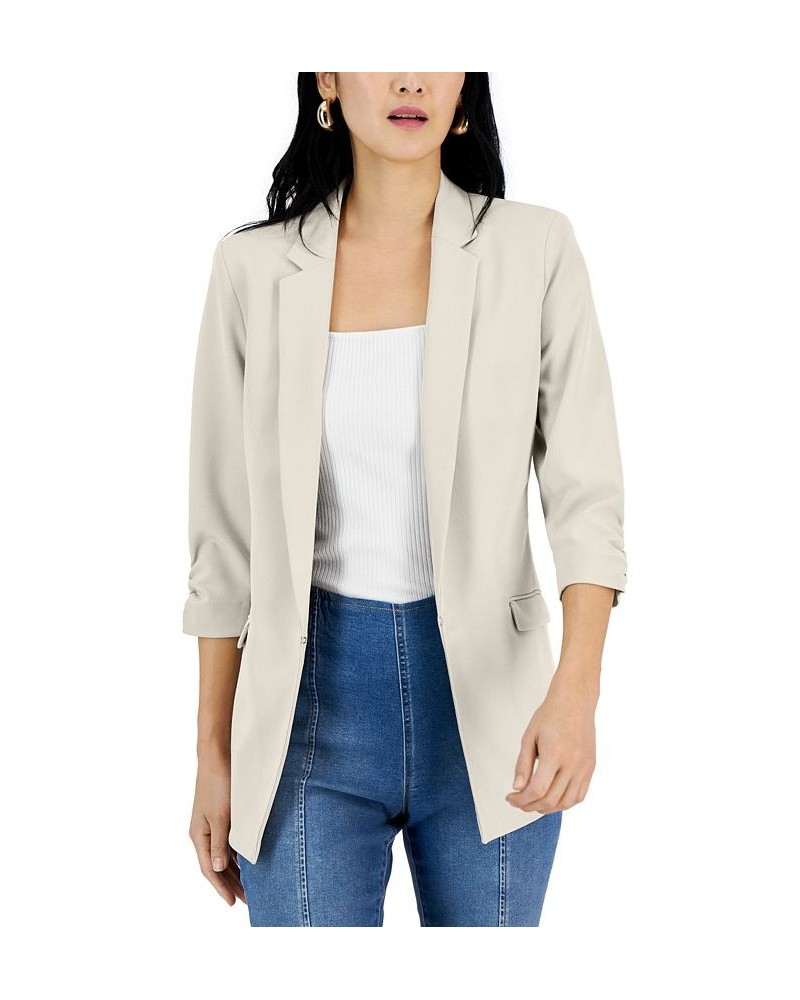Women's Menswear Blazer White $21.39 Jackets