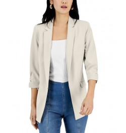 Women's Menswear Blazer White $21.39 Jackets