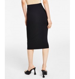 Bodycon Midi Skirt Black $11.39 Skirts