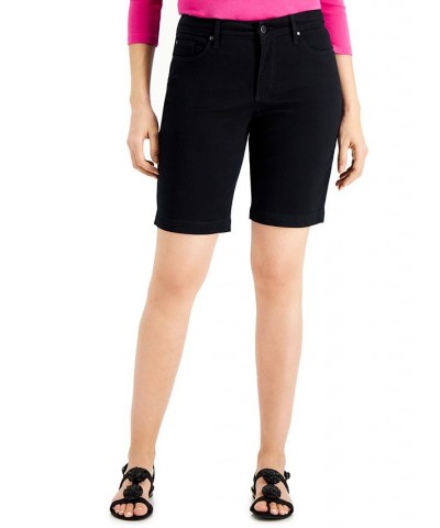 Women's Denim Shorts Black $17.72 Shorts