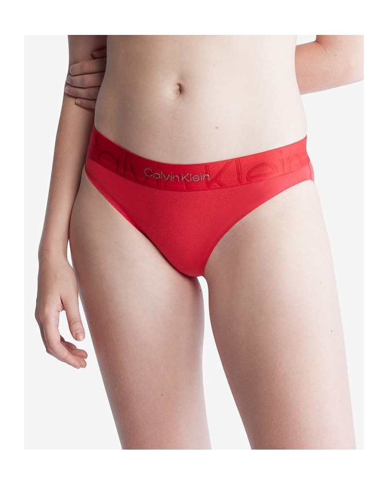 Women's Embossed Icon Holiday Bikini Underwear QF7056 Exact $10.83 Panty