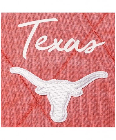Women's Texas Orange Texas Longhorns Unstoppable Chic Quilted Quarter-Zip Jacket Texas Orange $36.00 Jackets