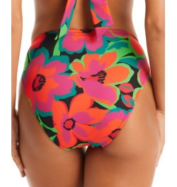 Women's Printed Gardener High-Waist Swim Bottoms Multi $40.50 Swimsuits