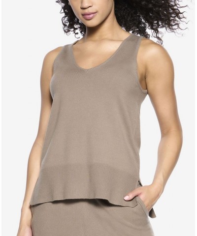 Women's Voyage Sweater Shell Brown $33.64 Sleepwear