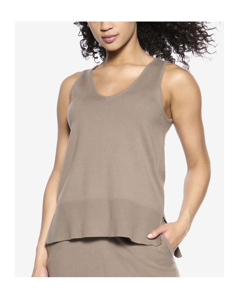 Women's Voyage Sweater Shell Brown $33.64 Sleepwear