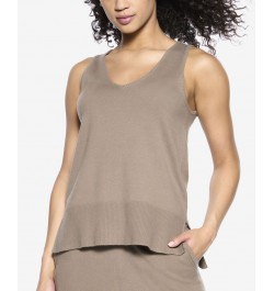 Women's Voyage Sweater Shell Brown $33.64 Sleepwear