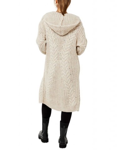 Sweater Maternity Coat Tan $92.50 Sweaters