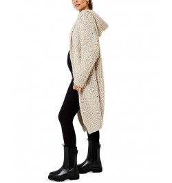 Sweater Maternity Coat Tan $92.50 Sweaters