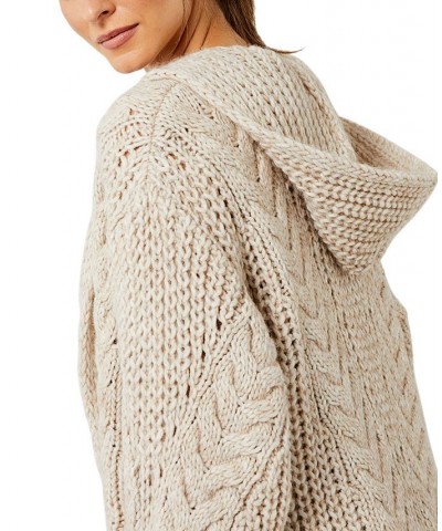 Sweater Maternity Coat Tan $92.50 Sweaters