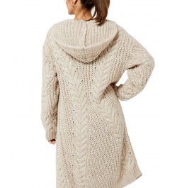 Sweater Maternity Coat Tan $92.50 Sweaters