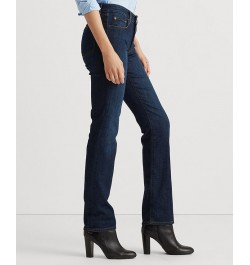 Petite Mid-Rise Straight Jean Petite & Petite Short Lengths Deep Royal $62.50 Jeans