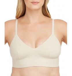 Women's Cotton Control Bralette Brown $12.30 Bras