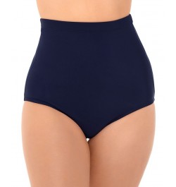 Women's Triple-Tier Tankini & Swim Skirt Bottom Navy $36.96 Swimsuits