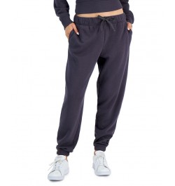 Petite Fleece Jogger Pants Gray $13.86 Pants