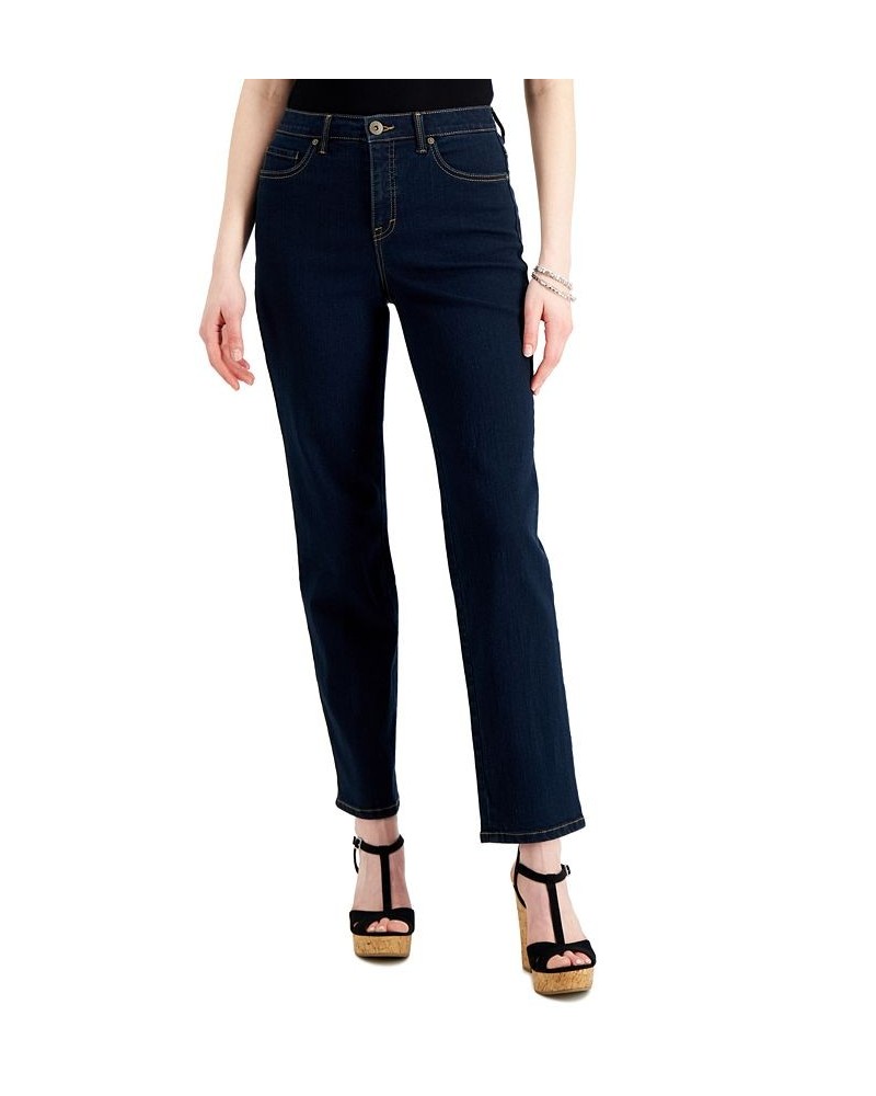 Women's Curvy-Fit High Rise Straight-Leg Jeans Wild Heart $13.20 Jeans