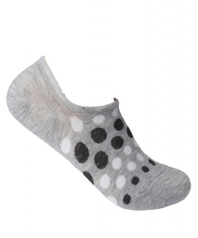 Women's No Show Low Cut Sneaker Liner Socks with Non-Slip Grip Pack of 10 Multi White, Gray, Black $19.38 Socks