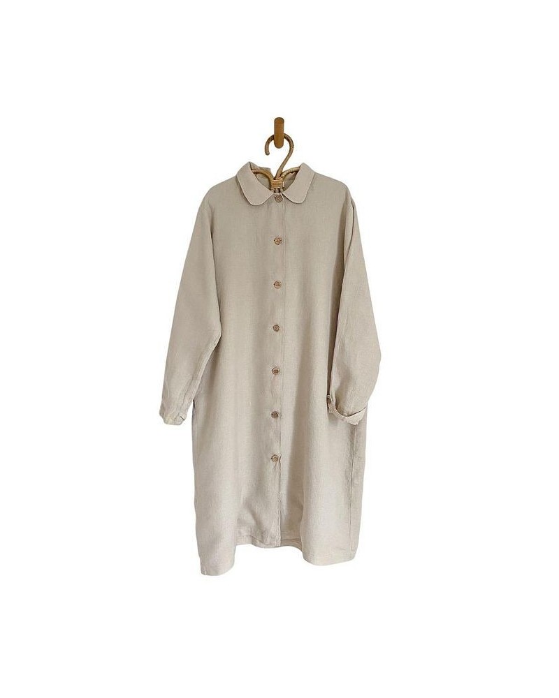 Women's Maternity Oversized Linen Jua Jacket Tan/Beige $116.10 Jackets