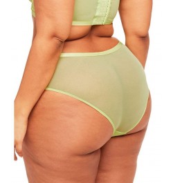 Diara Women's Plus-Size Hipster Panty Green $10.48 Panty