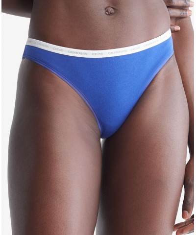 CK One Cotton Singles Bikini Underwear QD3785 Celmatis Blue $10.04 Panty