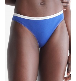 CK One Cotton Singles Bikini Underwear QD3785 Celmatis Blue $10.04 Panty