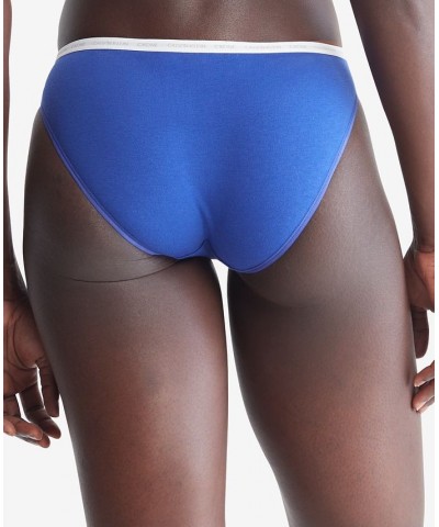 CK One Cotton Singles Bikini Underwear QD3785 Celmatis Blue $10.04 Panty