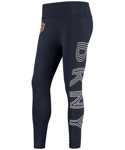 Women's Navy Chicago Bears Sami High Waisted Leggings Navy $25.20 Pants