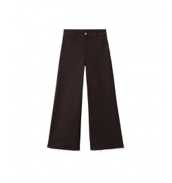 Women's Culottes High Waist Jeans Brown $35.00 Jeans