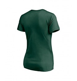 Women's Green Oakland Athletics Mascot In Bounds V-Neck T-shirt Green $17.10 Tops