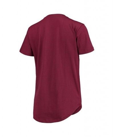 Women's Maroon Texas A&M Aggies Wild Lips Core T-shirt Maroon $20.58 Tops