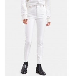 Women's 721 High-Rise Skinny Jeans Soft Clean White $33.60 Jeans