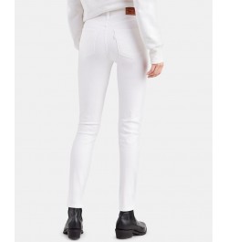 Women's 721 High-Rise Skinny Jeans Soft Clean White $33.60 Jeans