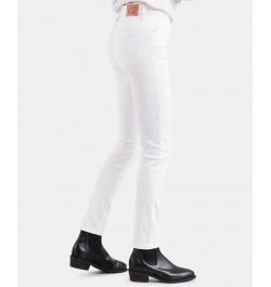 Women's 721 High-Rise Skinny Jeans Soft Clean White $33.60 Jeans