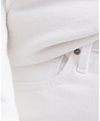 Women's 721 High-Rise Skinny Jeans Soft Clean White $33.60 Jeans