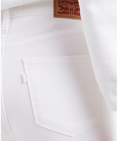 Women's 721 High-Rise Skinny Jeans Soft Clean White $33.60 Jeans