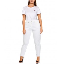 Women's 721 High-Rise Skinny Jeans Soft Clean White $33.60 Jeans