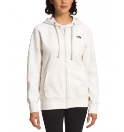 Women's Heritage Patch Logo Zip Hoodie White $36.90 Sweatshirts