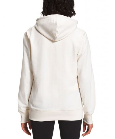 Women's Heritage Patch Logo Zip Hoodie White $36.90 Sweatshirts