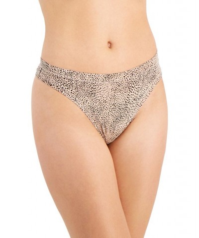 Ultra Soft Mix-and-Match Thong Underwear Cheetah $9.43 Panty