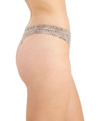 Ultra Soft Mix-and-Match Thong Underwear Cheetah $9.43 Panty