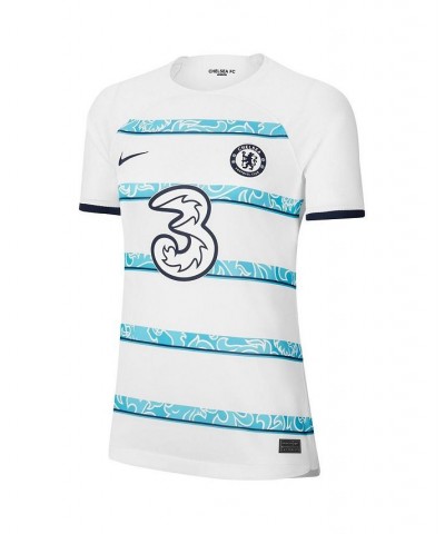 Women's Jorginho White Chelsea 2022/23 Away Breathe Stadium Replica Player Jersey White $56.00 Jersey