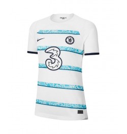 Women's Jorginho White Chelsea 2022/23 Away Breathe Stadium Replica Player Jersey White $56.00 Jersey