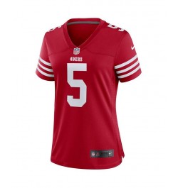 Women's Trey Lance Scarlet San Francisco 49ers Team Player Game Jersey Scarlet $56.00 Jersey