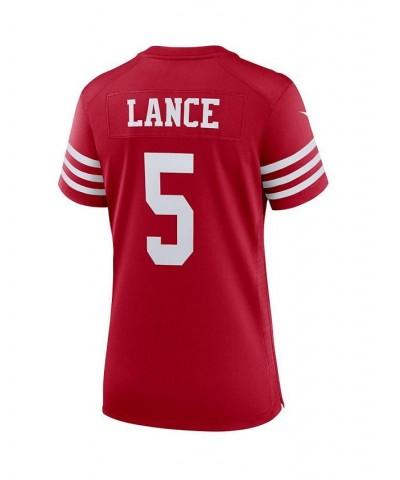 Women's Trey Lance Scarlet San Francisco 49ers Team Player Game Jersey Scarlet $56.00 Jersey