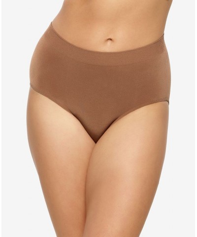 Women's Body Smooth Seamless Brief Panty Hazelnut $9.93 Panty