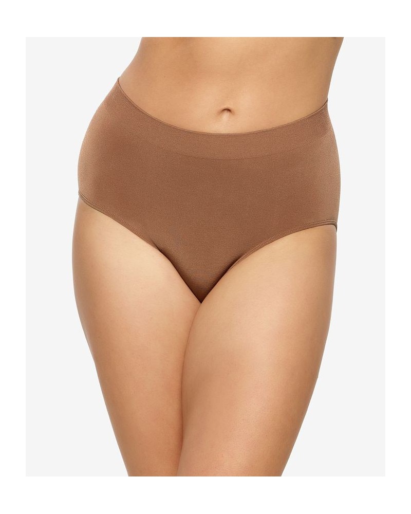 Women's Body Smooth Seamless Brief Panty Hazelnut $9.93 Panty