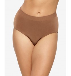 Women's Body Smooth Seamless Brief Panty Hazelnut $9.93 Panty