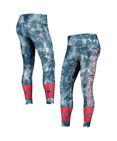 Women's Navy Red New England Patriots Dormer Knit Leggings Navy, Red $21.00 Pants